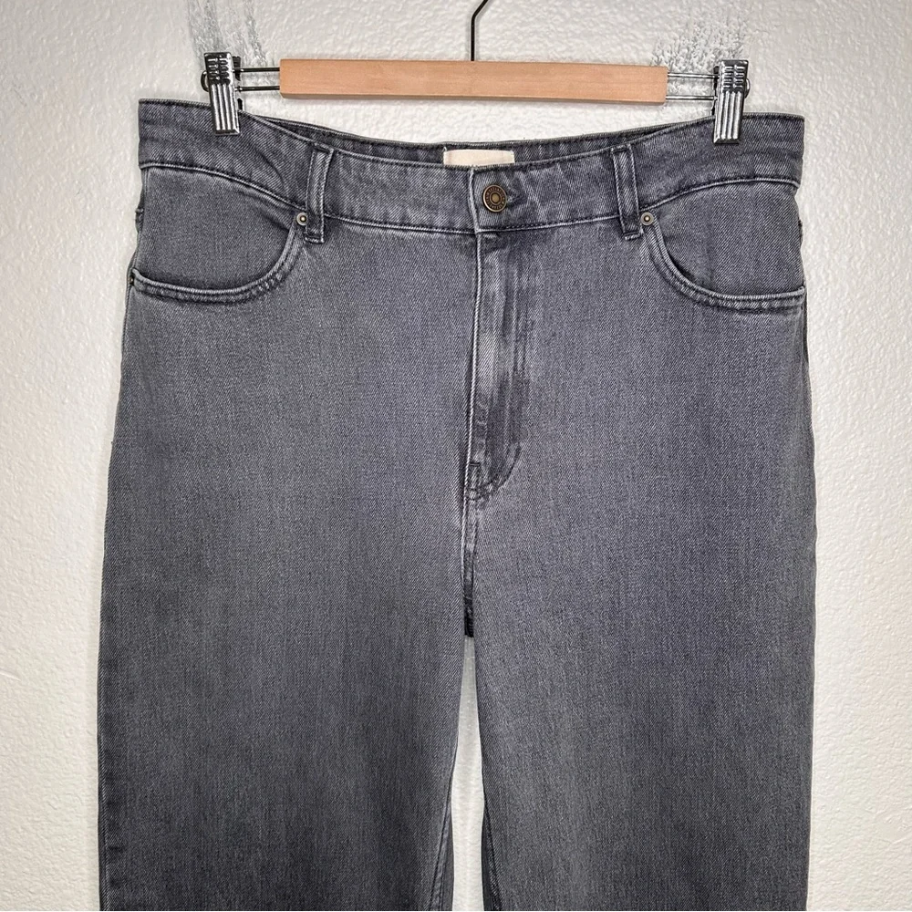 Sezane Le Wide Leg jeans grey